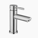 Modern Bathroom Faucet  Brushed Stainless Steel Single Handle - Product showcase