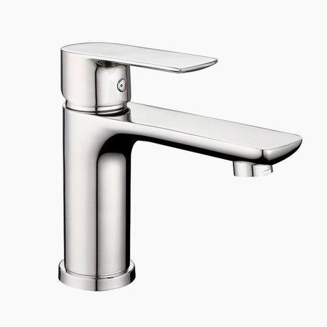 Modern Basin Mixer Tap  Chrome Single Lever Design - Product showcase