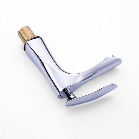 Modern Bathroom Faucet  Chrome Single Handle Design - Product detail 5