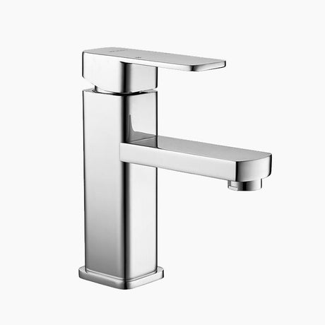 Modern Basin Mixer Tap  Square Chrome Design - Product showcase