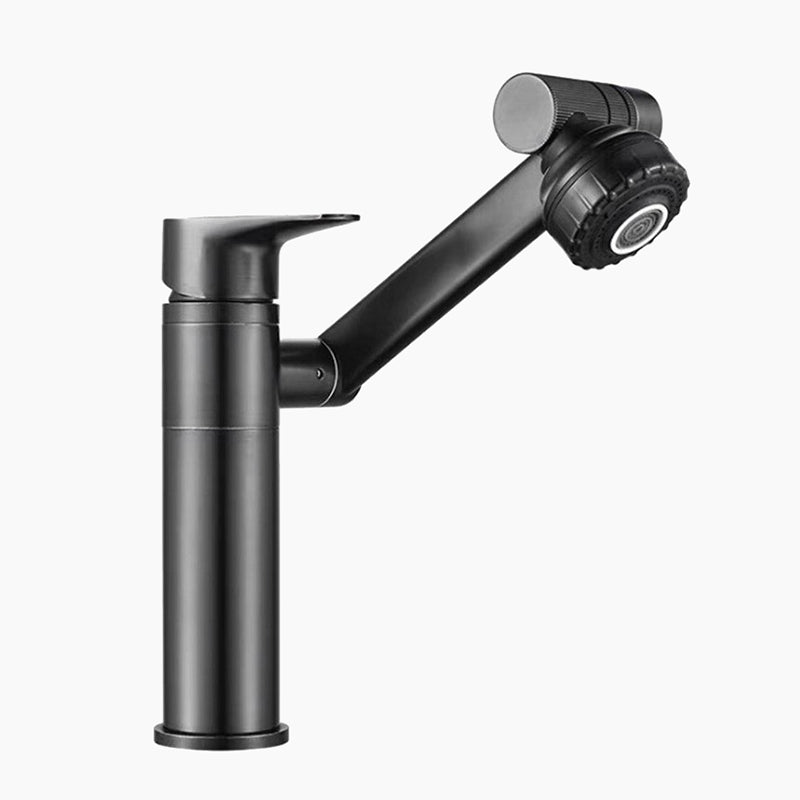 Modern Basin Faucet  360 Rotating Matte Black Design - Product showcase