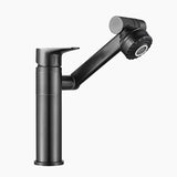 Modern Basin Faucet  360 Rotating Matte Black Design - Product showcase