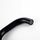 Modern Basin Mixer Tap  Matte Black Gooseneck Design - Product detail 5