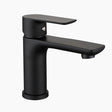 Modern Bathroom Faucet  Matte Black Single Handle Design - Product showcase
