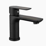 Modern Bathroom Faucet  Matte Black Single Handle Design - Product showcase