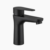 Modern Bathroom Faucet  Matte Black Single Handle Design - Product showcase