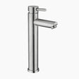 Modern Tall Basin Faucet  Brushed Stainless Steel Design - Product showcase