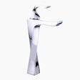 Modern Bathroom Faucet  Twisted Chrome Design - Product showcase