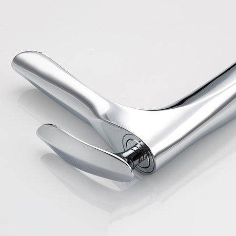 Modern Vessel Sink Faucet  Tall Chrome Waterfall Design - Product detail 4