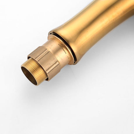 Waterfall Basin Faucet  Brushed Gold Finish - Product detail 5