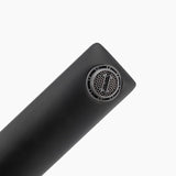 Modern Bathroom Faucet  Matte Black Vessel Mixer - Detailed view