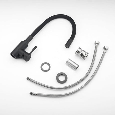 Modern Basin Mixer Tap  Matte Black High Arc Design - Product example
