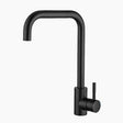 Modern Basin Mixer Tap  Matte Black Square Design - Product showcase