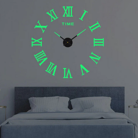 Reloj de Pared Moderno | Diseño de Números Flotantes 3D