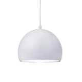 Modern Dome Pendant Light  Matte Black Aluminum Design - Product detail 8
