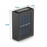 Modern Solar Wall Light  Waterproof LED Outdoor Lighting - Product detail 4