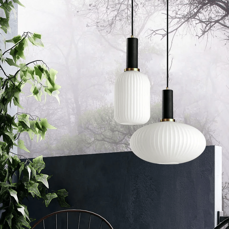Modern Glass Pendant Light  Minimalist Nordic Design - Product example