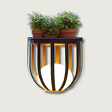 Solar Garden Lamp  Modern Planter Stand Design - Product showcase