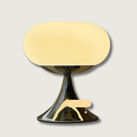 Vintage Table Lamp  Glass Stone Mushroom Design - Product showcase