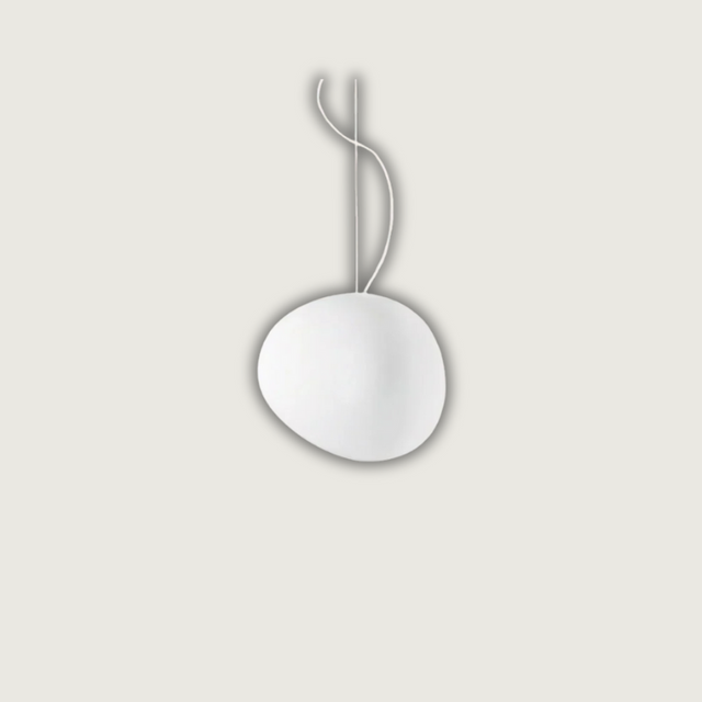 Modern Pendant Light  Pebble Glass Design - Product showcase
