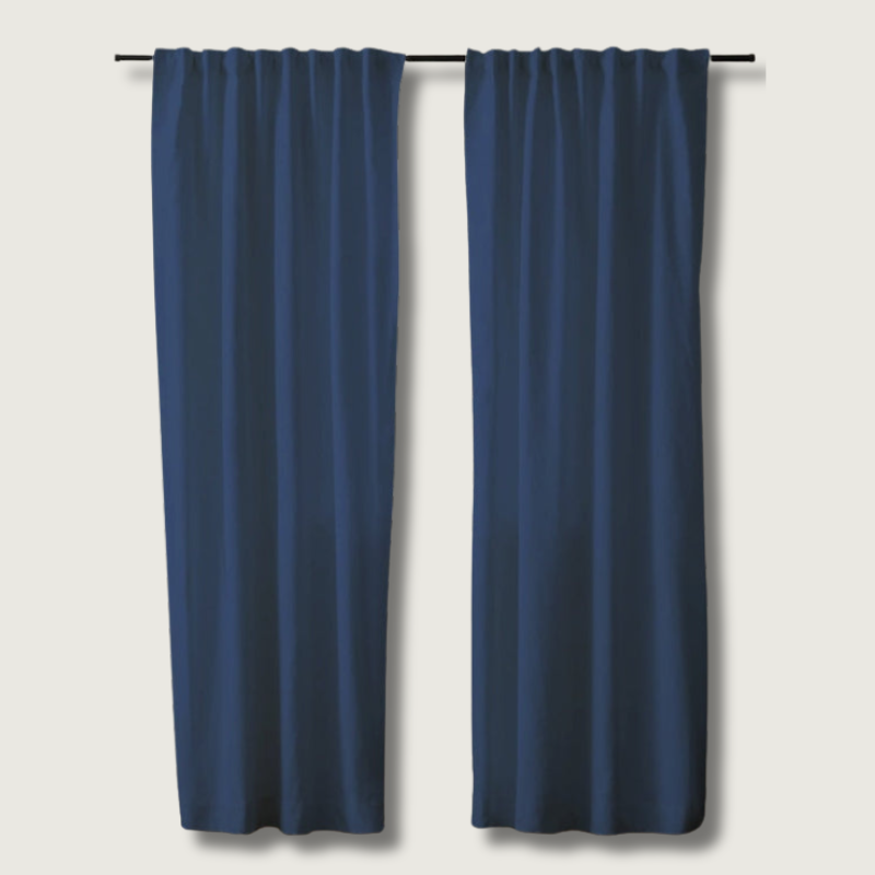 Linen Cotton Curtains  Natural Light Filtering Window Panels - Product showcase