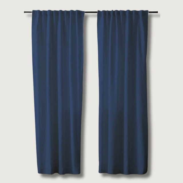 Linen Cotton Curtains  Natural Light Filtering Window Panels - Product showcase
