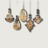 Modern Glass Pendant Light  Smoked Grey LED Collection - Product showcase
