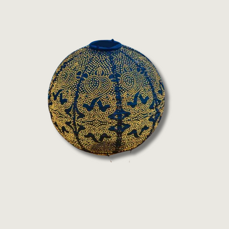 Solar Globe Garden Light  Moroccan Pattern Outdoor Lantern - Product showcase