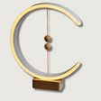 Modern Crescent Table Lamp  Magnetic Switch Design - Product showcase