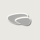 Modern Ceiling Light  Dual Pebble LED Design - Product showcase