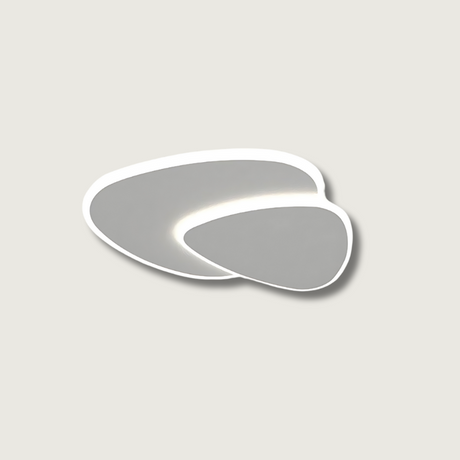 Modern Ceiling Light  Dual Pebble LED Design - Product showcase