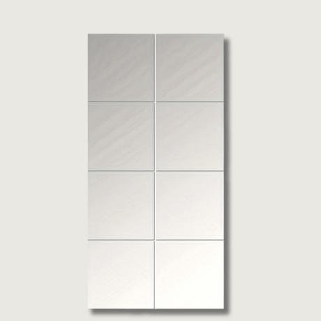 Modern Mirror Tiles  Self-Adhesive Acrylic Square Set - Product showcase