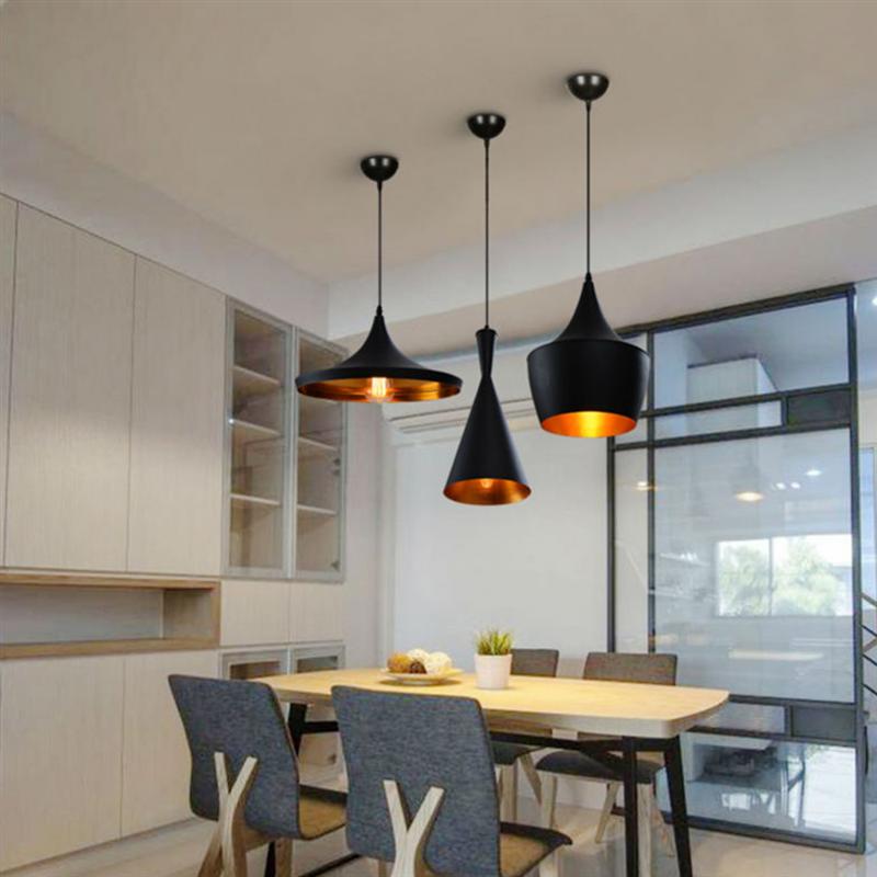 Modern Pendant Light  White Aluminum Cone Design - Product detail 4