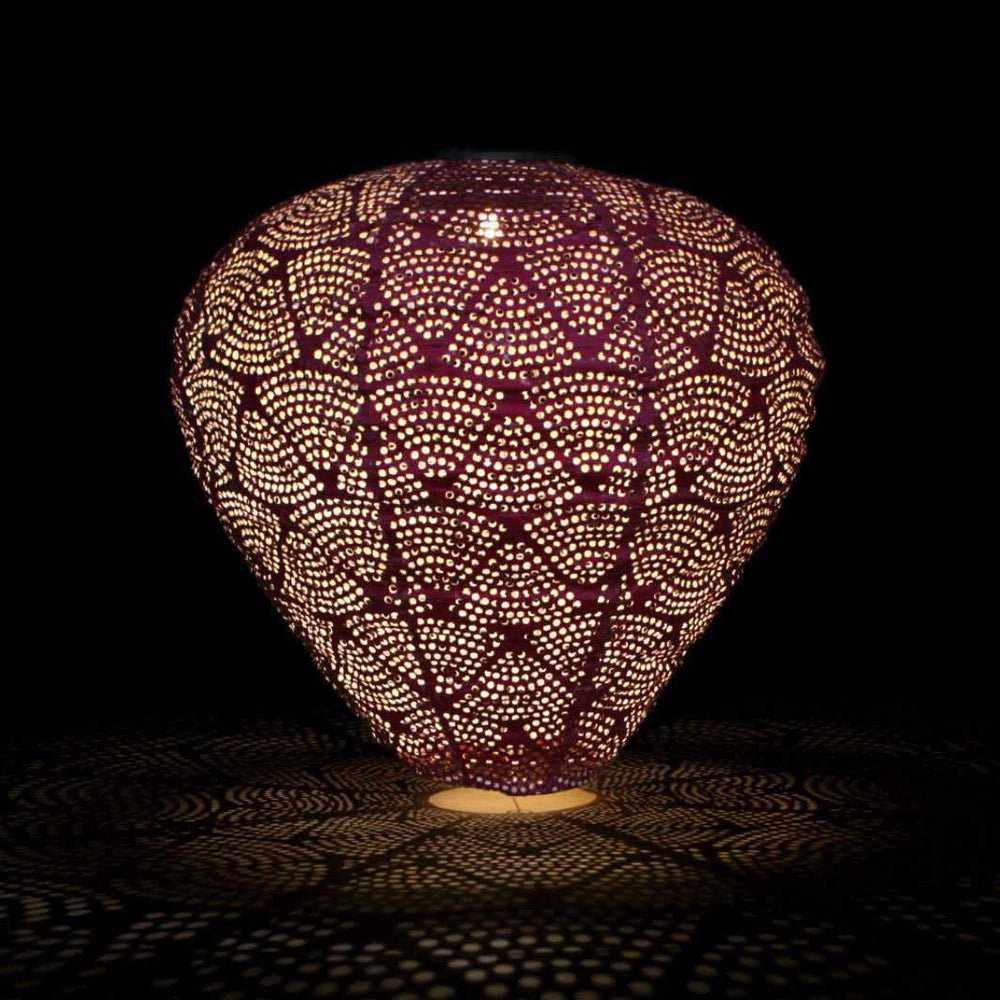 Solar Garden Lantern  Balloon Shape Metal Design - Product detail 4