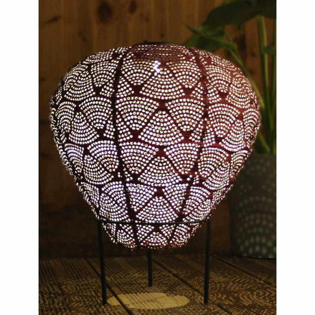 Solar Garden Lantern  Balloon Shape Metal Design - Product detail 8