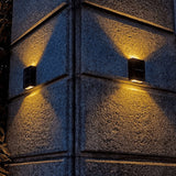 Modern Solar Wall Lights  Dual Beam Outdoor LED Sconces - Product detail 7