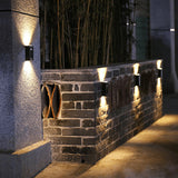 Modern Solar Wall Lights  Dual Beam Outdoor LED Sconces - Product detail 5