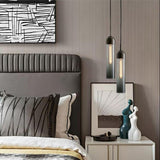 Modern Glass Pendant Light  Cylindrical Tube Design - Product detail 5