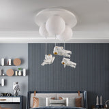 Astronaut Moon Pendant Light  Space Theme Ceiling Lamp - Product detail 5