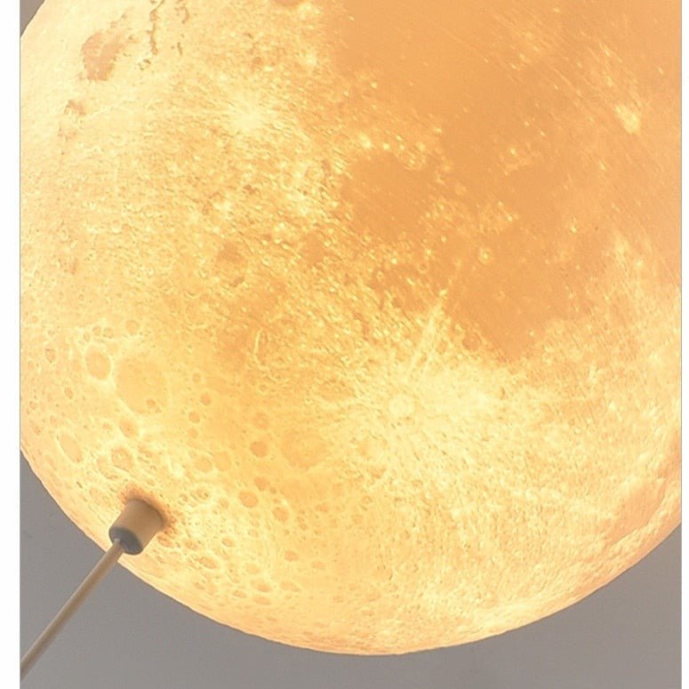 Astronaut Moon Pendant Light  Space Theme Ceiling Lamp - Product detail 9