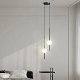 Modern Pendant Light  Minimalist Globe Design - Detailed view