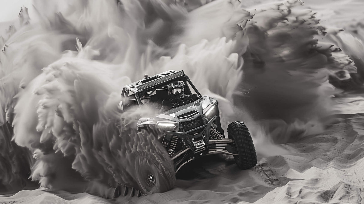 Rally car wallpaper design file showing detailed black and white pattern with dynamic racing elements