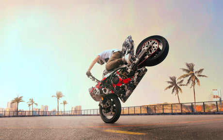 Motocross freestyle design file showing detailed pattern and vibrant colors
