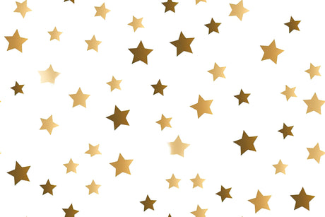 Design file showing detailed golden star pattern on white background