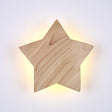 Star Wall Light  Natural Wood LED Design - Product detail 5