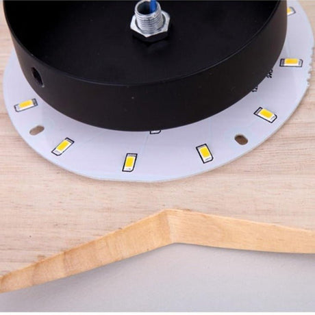 Star Wall Light  Natural Wood LED Design - Product detail 7