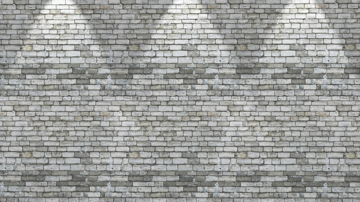 Design file of grey stone brick wallpaper showing complete pattern