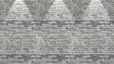 Design file of grey stone brick wallpaper showing complete pattern