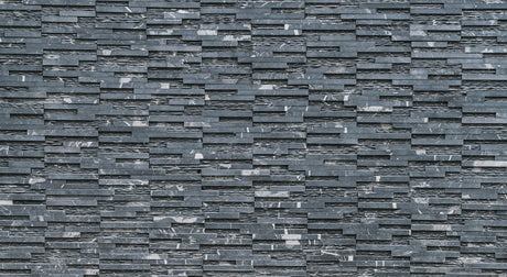 Stone wall mural design file showing detailed slate texture and pattern