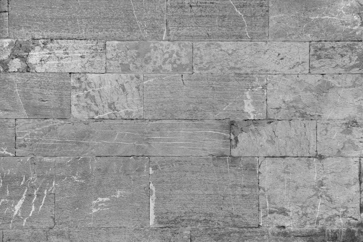 Stone block wallpaper design file showing detailed grey texture pattern